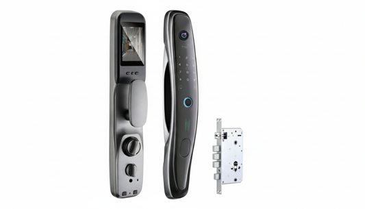 Cerradura Inteligente Digital WIFI con Reconocimiento Facial, Huella, Codigo, Control por APP, Puertas de Seguridad, CI-R05